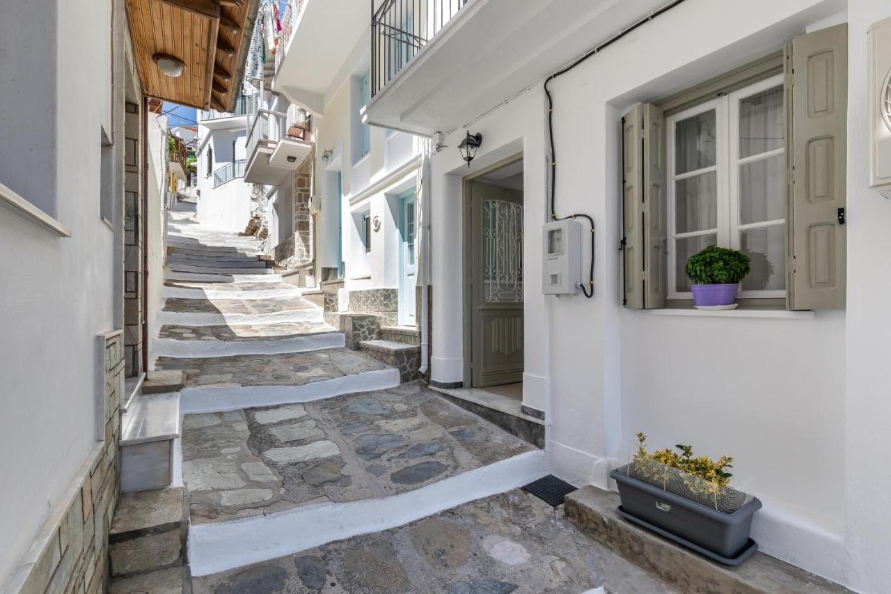 Villa Skopelitian Relaxing House Skopelos Exterior foto